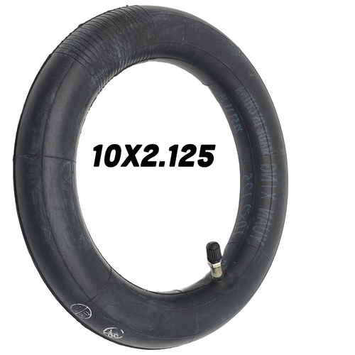 Ninebot Segway D18 D28 D38 Schlauch 10x2.125 gerades Ventil 2er Set OEM Ersatz – Bild 3
