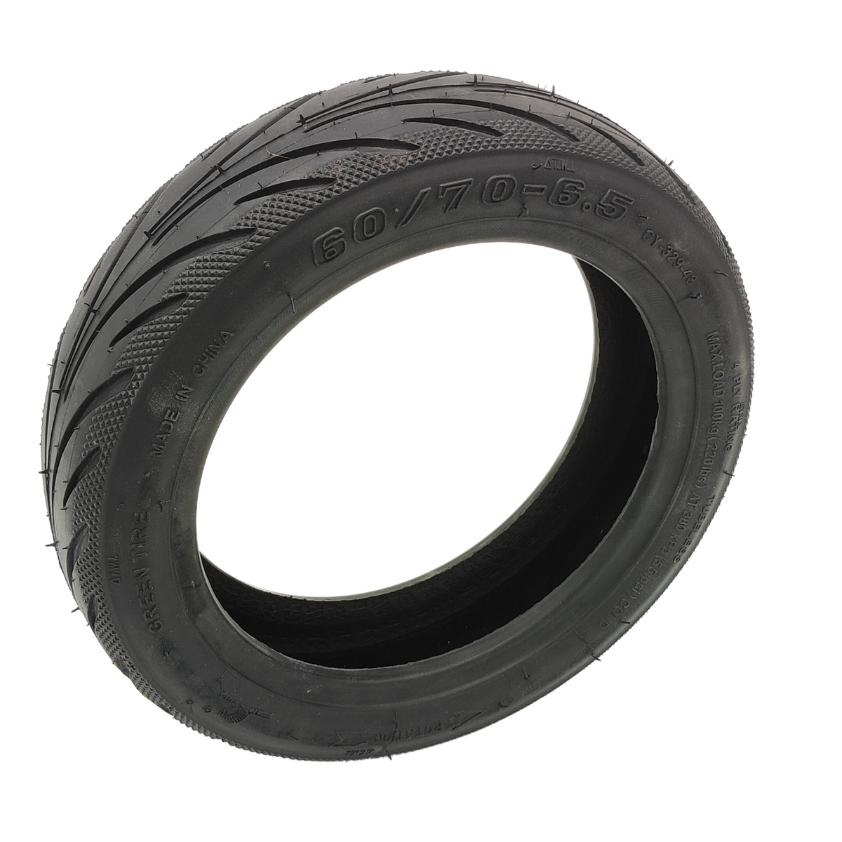 Yuanxing Tubeless Reifen 60/70-6.5 mit Gel und Ventil – 1 Set – Bild 2