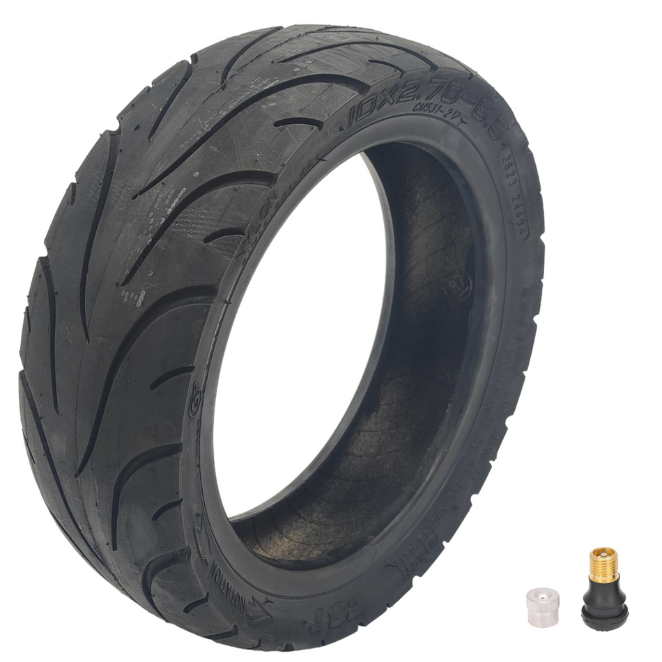 EGRET EY!1 EY1 CST Reifen 10x2.7-6.5 Tubeless ohne Gelschicht mit Ventil – Bild 1