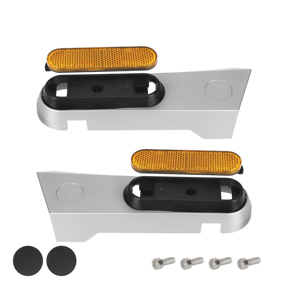 Conjunto de cobertura da roda traseira original com refletor e parafusos para Xiaomi 5 Pro