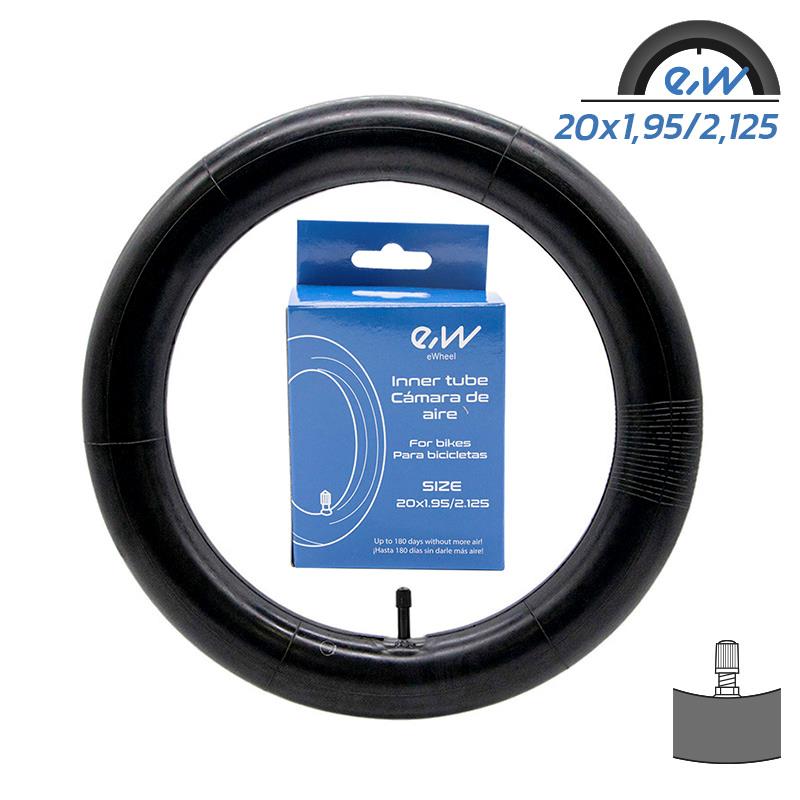 Schlauch 20x1.9-2.125 Zoll Autoventil 2er Set für Hercules Rob Fold F5 E-Bike – Bild 7