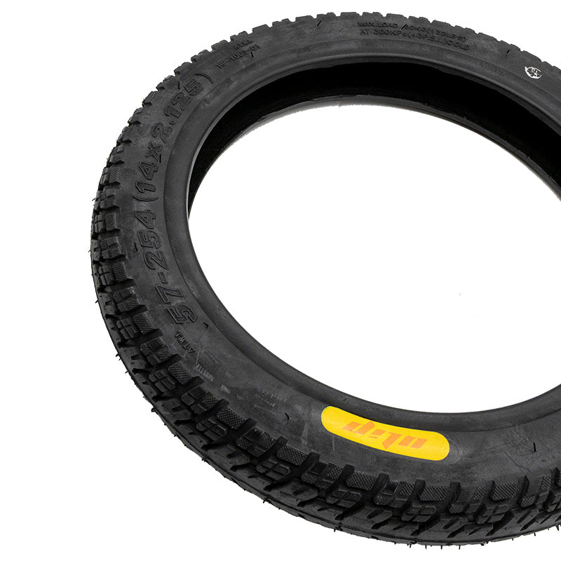Ewheel Fahrradreifen 14x2.125 Zoll (57-254) Tubeless Offroad + Ventil – Bild 5