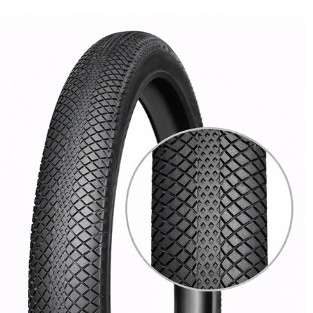 Ewheel Fahrradreifen 20x3.0 Zoll (76-406) W1111 Semi-Slick – Bild 5