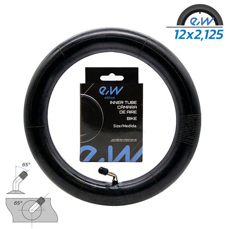 2x Schlauch 12x1.75-2.125 Zoll 65° gewinkelt für Generic E-Scooter – Bild 10