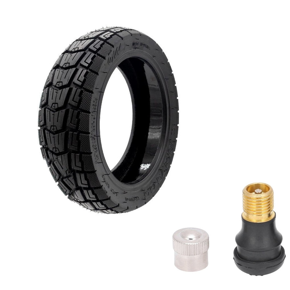 Pneu Off-Road 10x2.75-6.5 Tubeless com gel + válvula para Kukirin G2 Master 2025