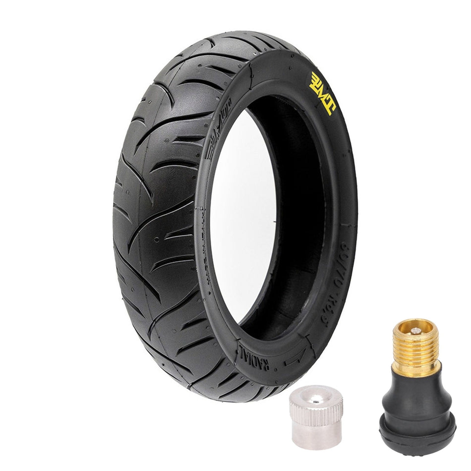 PMT E-Fire Tubeless dæk 60/70-6.5 med ventil til Ninebot Max G30 G30D