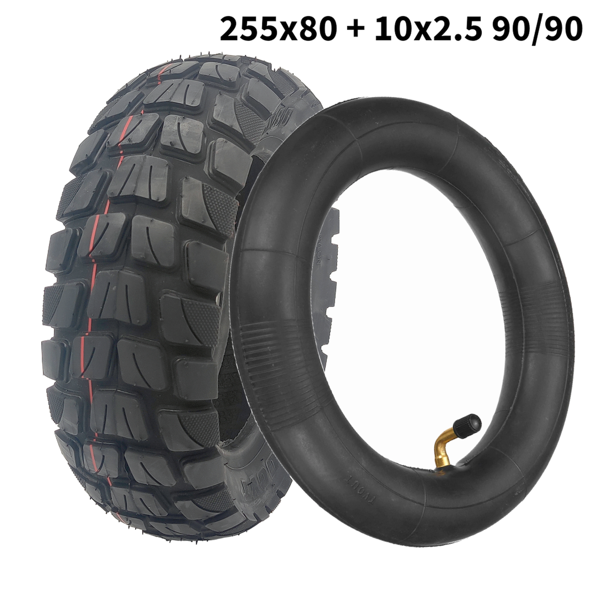 Velix E-Kick 20 Pro Off-Road Reifen Set 255x80 10x2.5 Zoll Schlauch Ersatz – Bild 10