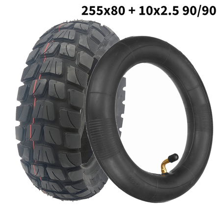 Velix E-Kick 20 Pro Off-Road Reifen Set 255x80 10x2.5 Zoll Schlauch Ersatz – Bild 10