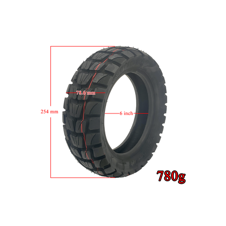 Velix E-Kick 20 Pro Off-Road Reifen Set 255x80 10x2.5 Zoll Schlauch Ersatz – Bild 12