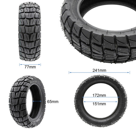Tubeless Offroad Reifen 255x80 (10x3.00-6) mit Ventil für Generic E-Scooter – Bild 6