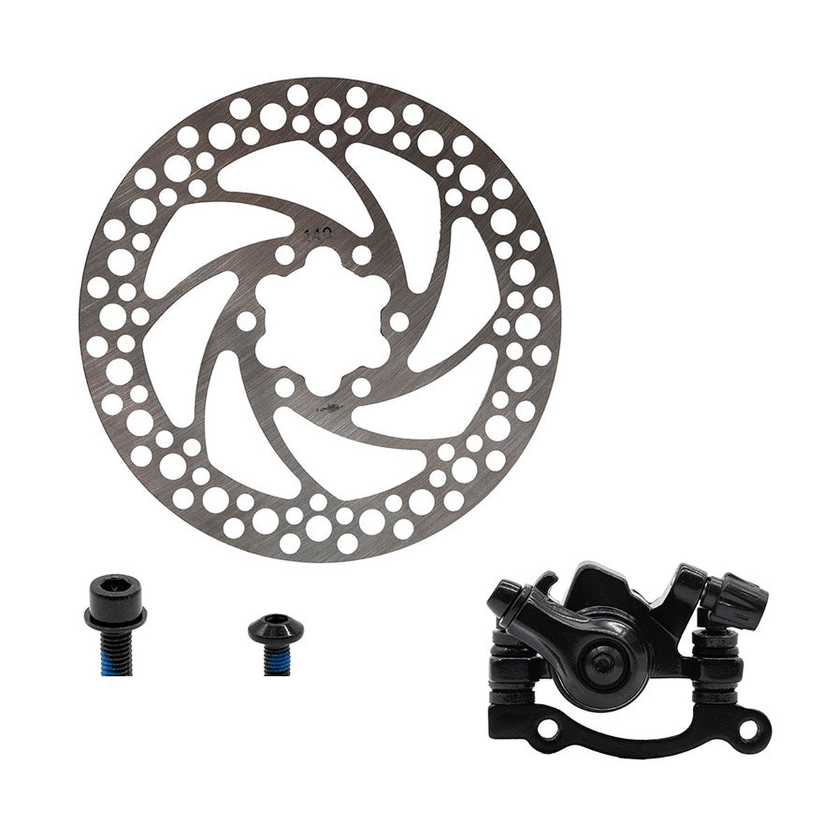 Original Bremsscheibe und Bremssattel Set für Navee N65 – Bild 1