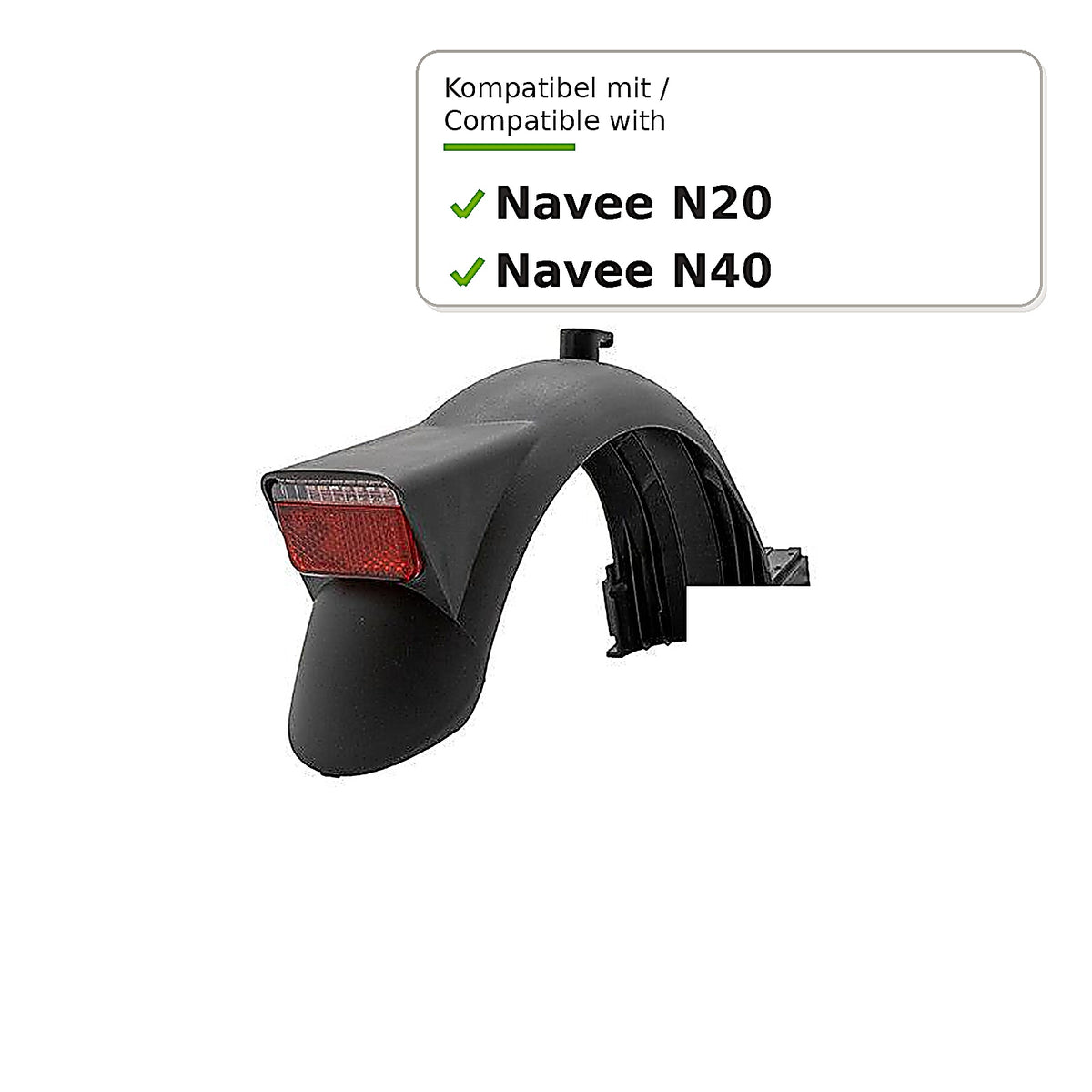 Original Schutzblech hinten für Navee N20 / N40 – Bild 2