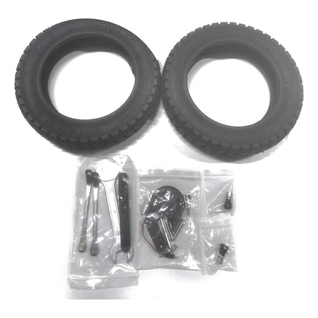 10 Zoll Tubeless Umbaukit 2x Offroad Reifen 10x2-6.1 für Xiaomi Pro 2 1S Mi 3 – Bild 1