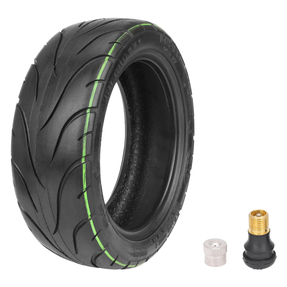 CST Tubeless Reifen 10x2.50-6 + Ventil, 6 Zoll Felge 150 mm, NICHT 6,5 Zoll – Bild 1