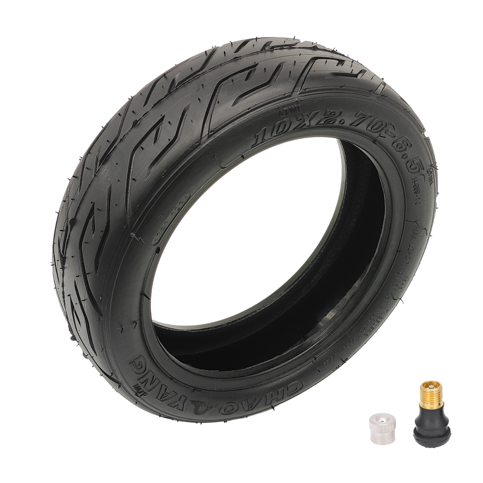 Footboard Fritz spare tire 10x2.7-6.5 tubeless with valve