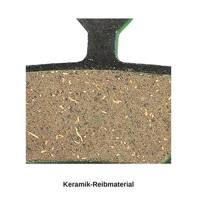 Ausom L2 Max Serie Bremsbelag Keramik 4er Set 2 Paar Aftermarket – Bild 6