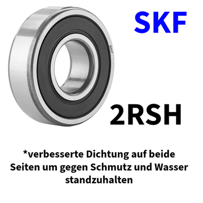 Wizzard 2.5 Plus Vorderrad Radlager Kugellager 2er Set SKF – Bild 3