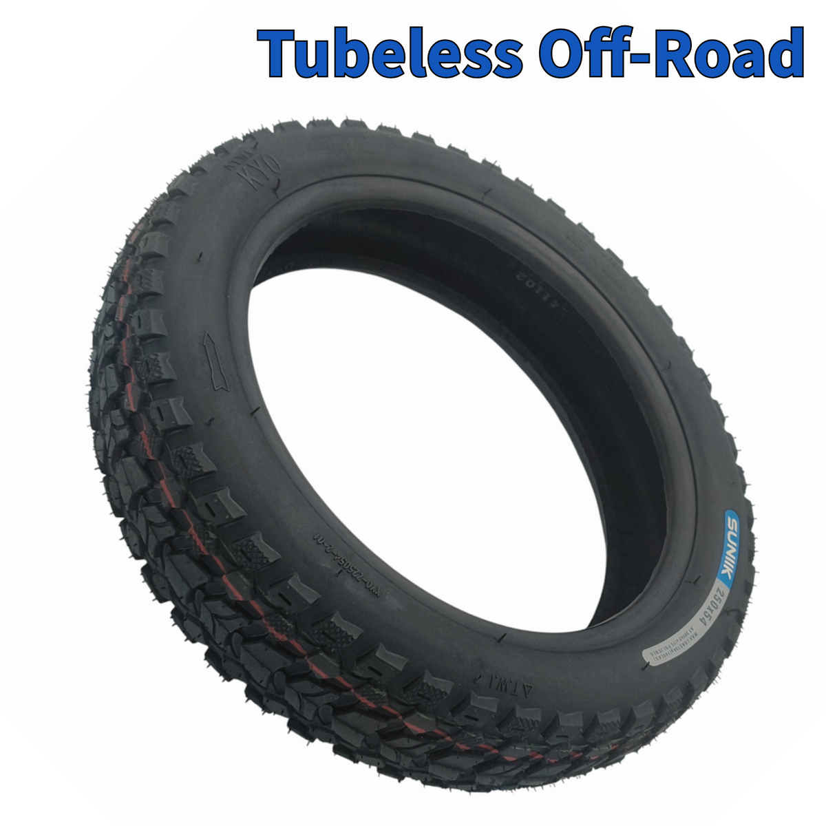 Suniik Escooter Off-Road Tubeless Reifen 250x54 Aftermarket Ersatz – Bild 2