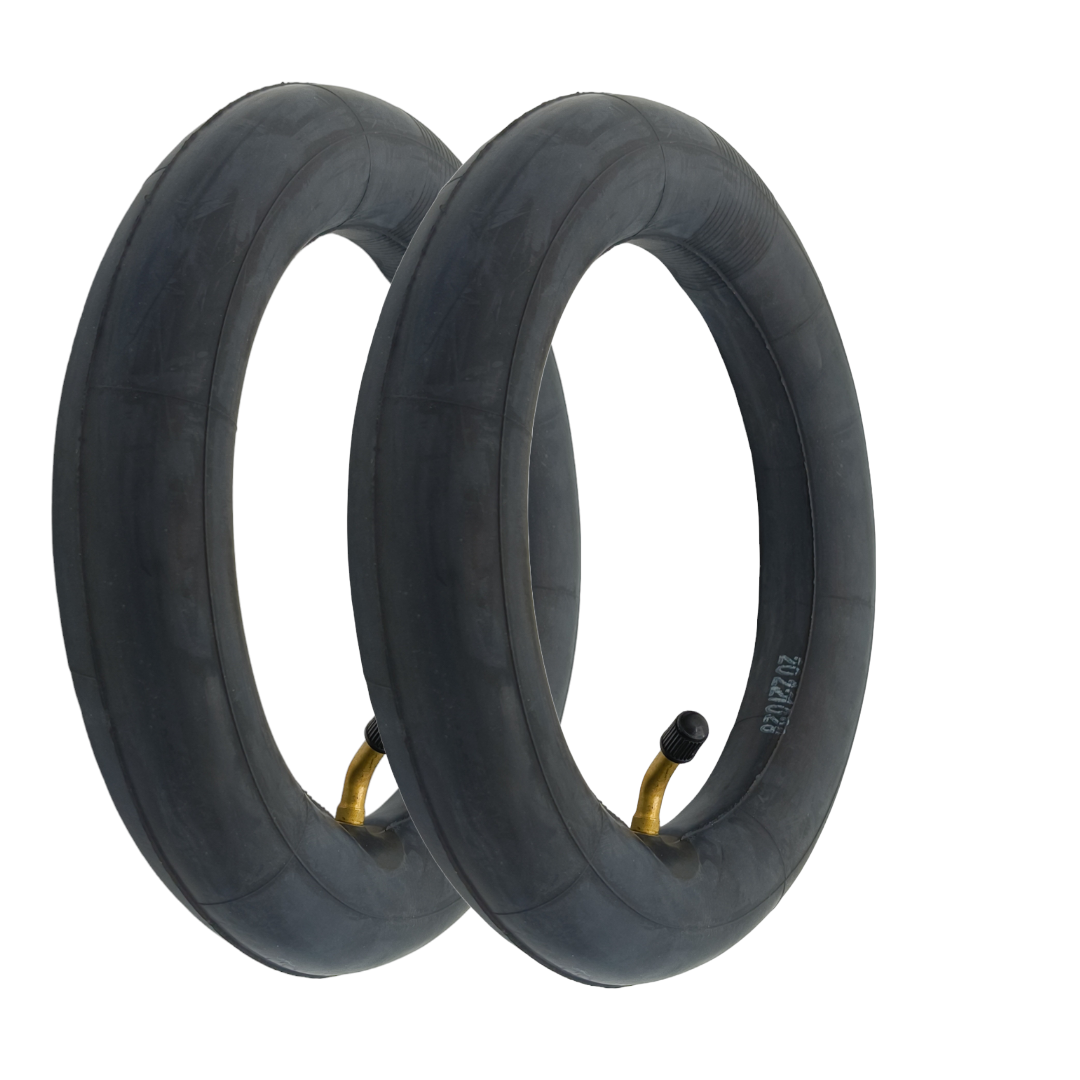Schlauch 10x2.125 45/135° Winkel 2er Set für E-Scooter Ersatz – Bild 1