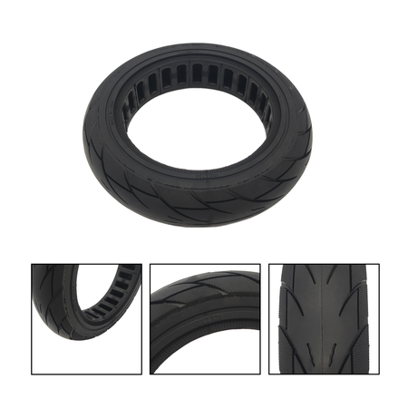Ninebot Segway F65 Vollgummi Reifen 10x2.125 Zoll (44mm) Schwarz Soft – Bild 9
