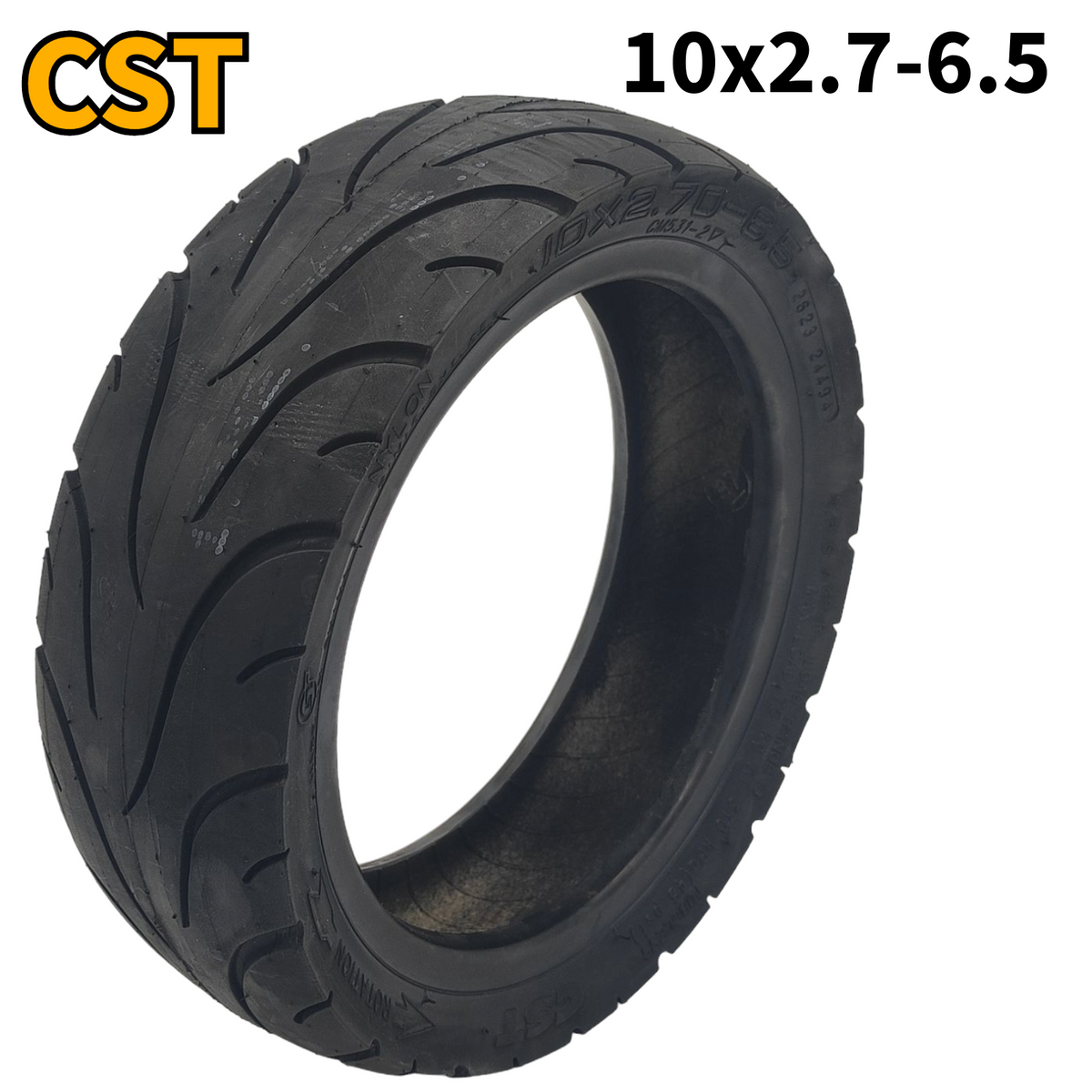 EGRET EY!1 EY1 CST Reifen 10x2.7-6.5 Tubeless ohne Gelschicht mit Ventil – Bild 2