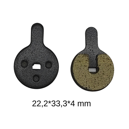 Kugoo G2 Pro Bremsbeläge Bremsbelag Bremssteine 1 Set Halterung Semi-Metall – Bild 3