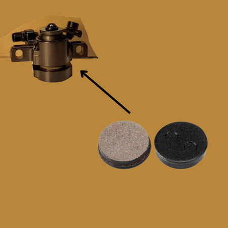 Xiaomi M365 Bremsbeläge Bremsbelag Brake Pads Bremsenbelag 4er Set Neu 2 Paar – Bild 3