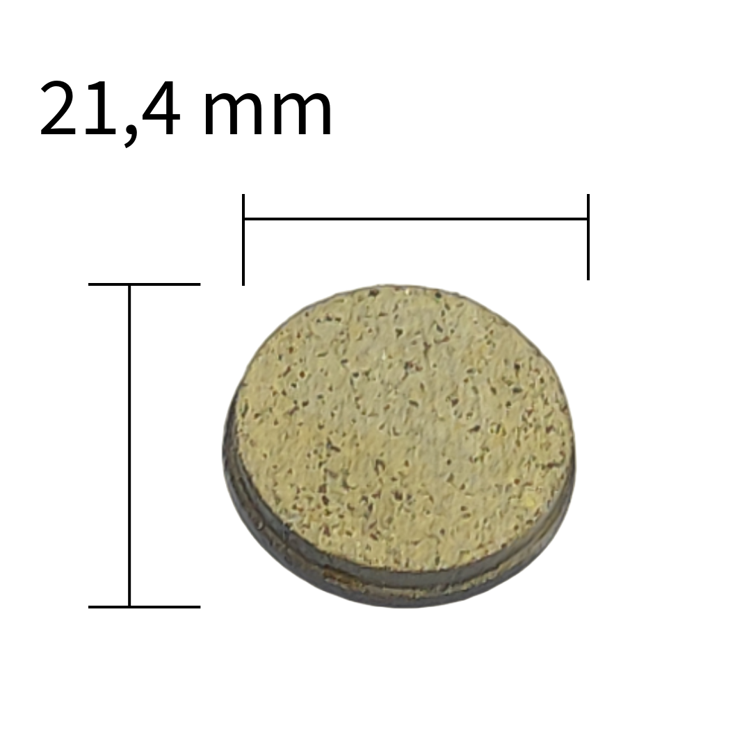 Fiido E-Bike Bremsbelag D3 Pro D1/D2/D2S/D3/D3S/D4S/D11 Ersatz Semi-Metall – Bild 5