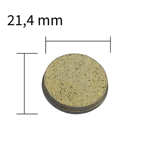 Fiido E-Bike Bremsbelag D3 Pro D1/D2/D2S/D3/D3S/D4S/D11 Ersatz Semi-Metall – Bild 5