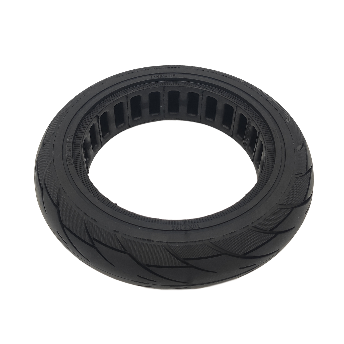 Ninebot Segway F65 Vollgummi Reifen 10x2.125 Zoll (44mm) Schwarz Soft – Bild 6