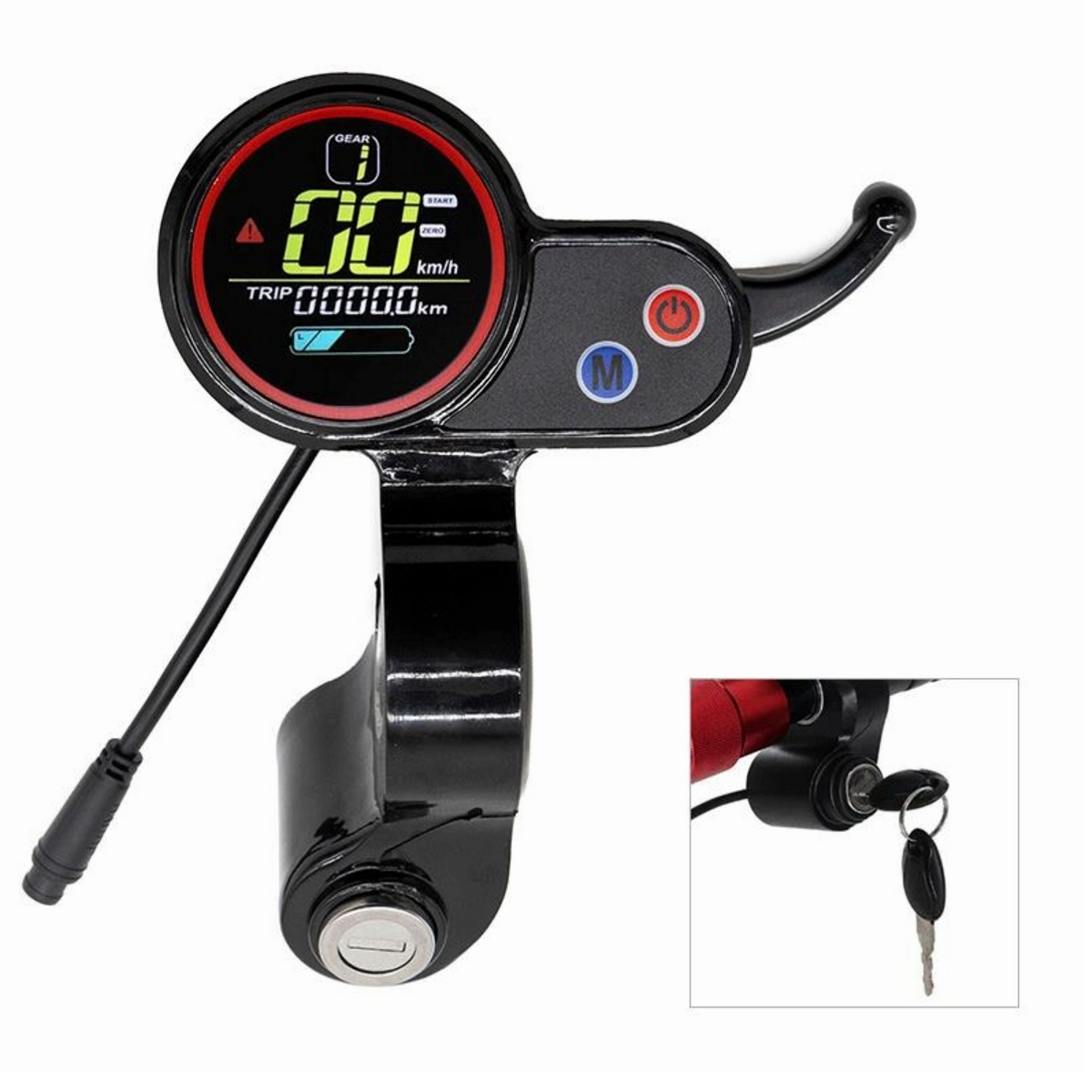 Original Dashboard with Ignition Key Hitway H5 – escootervision