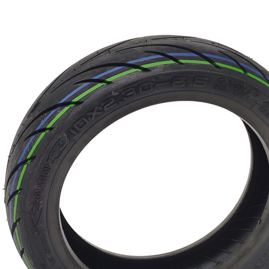 CST 10x2.3-6.5 tubeless tire without gel layer with valve