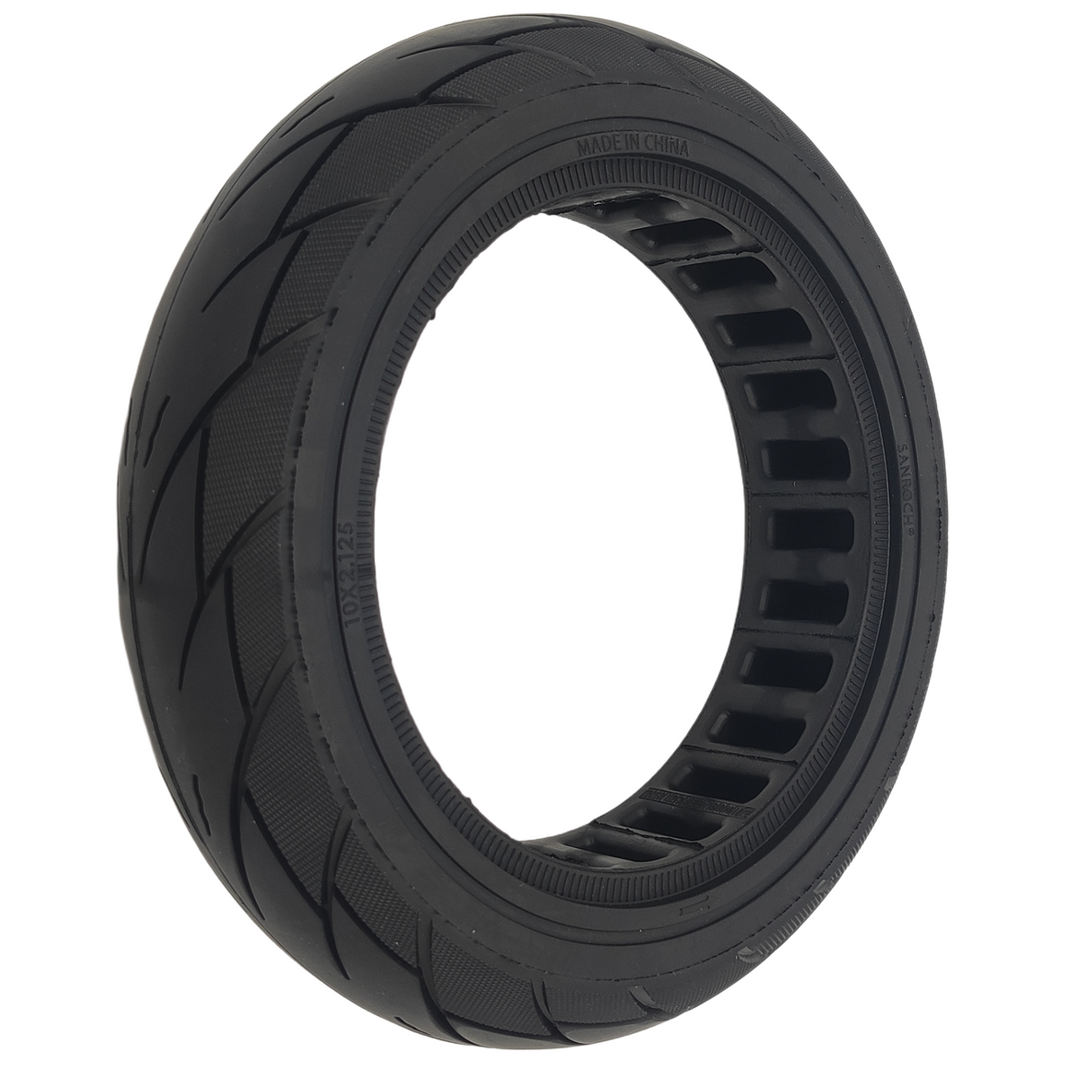 Navee N40 10x2.125 Vollgummi Reifen Schwarz 44mm Aftermarket Ersatz – Bild 11