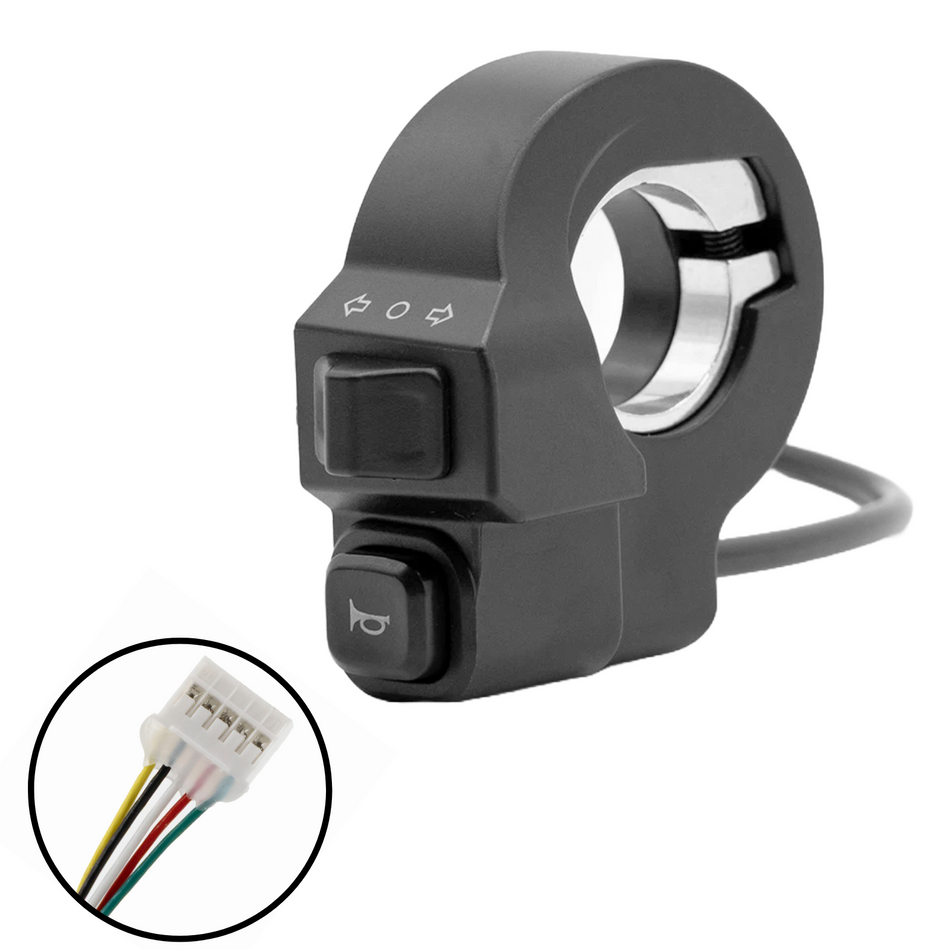 Commande pour clignotant et klaxon pour Kukirin G2 pièce d'origine