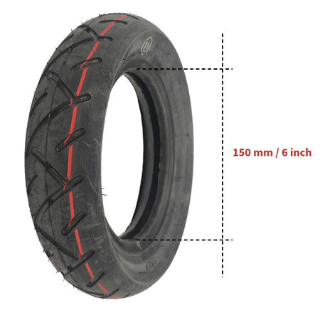 Reifen 10x2.5-6 für Inokim Quick 4 Super Aftermarket