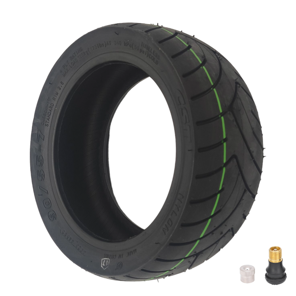 Pneus CST 90/55-7 tubeless sem camada de gel