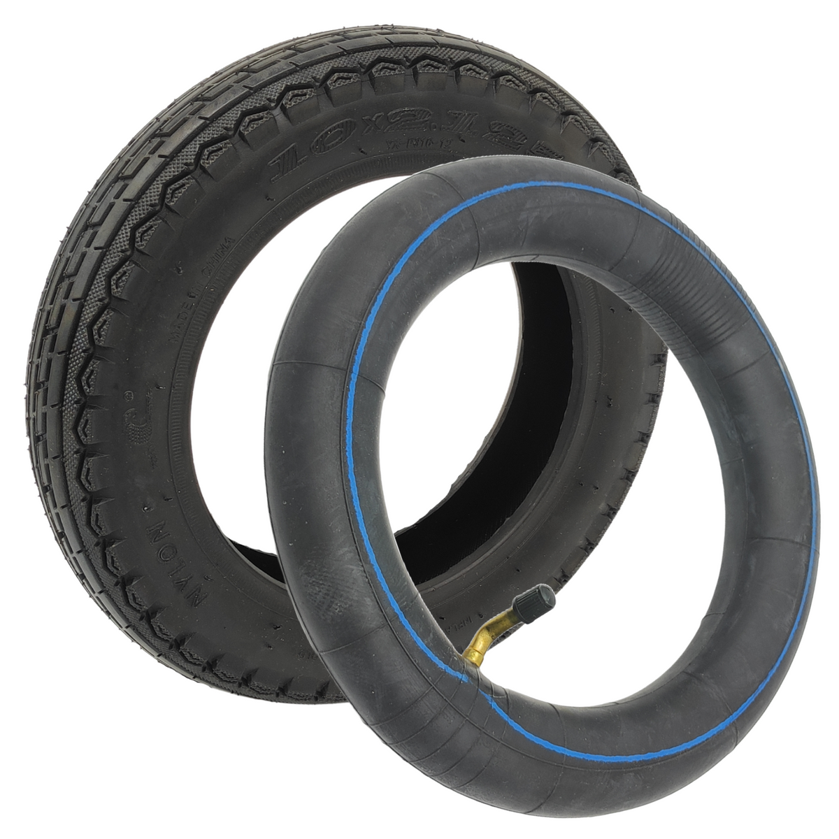SoFlow SO MyTier Reifen Set Anti Slip mit Schlauch 10x2.125 45/90° – Bild 1