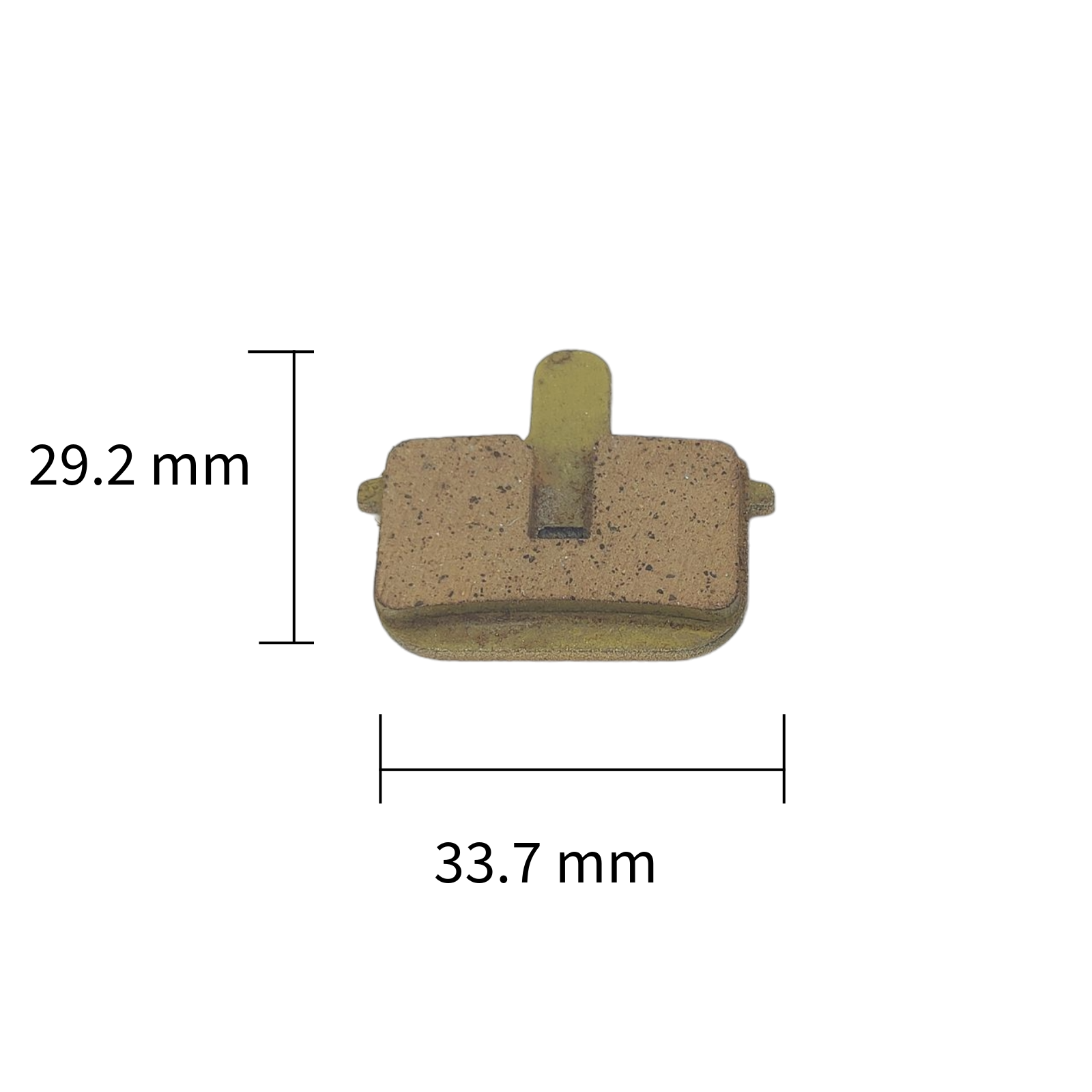 Bremsbelag Vollmetall für Smartgyro K2 2er Set Aftermarket