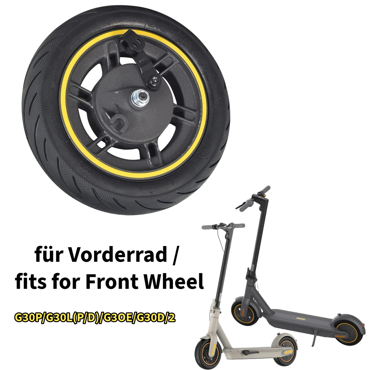 Vorderrad für Motus Scooty 10 Gen4 Aftermarket
