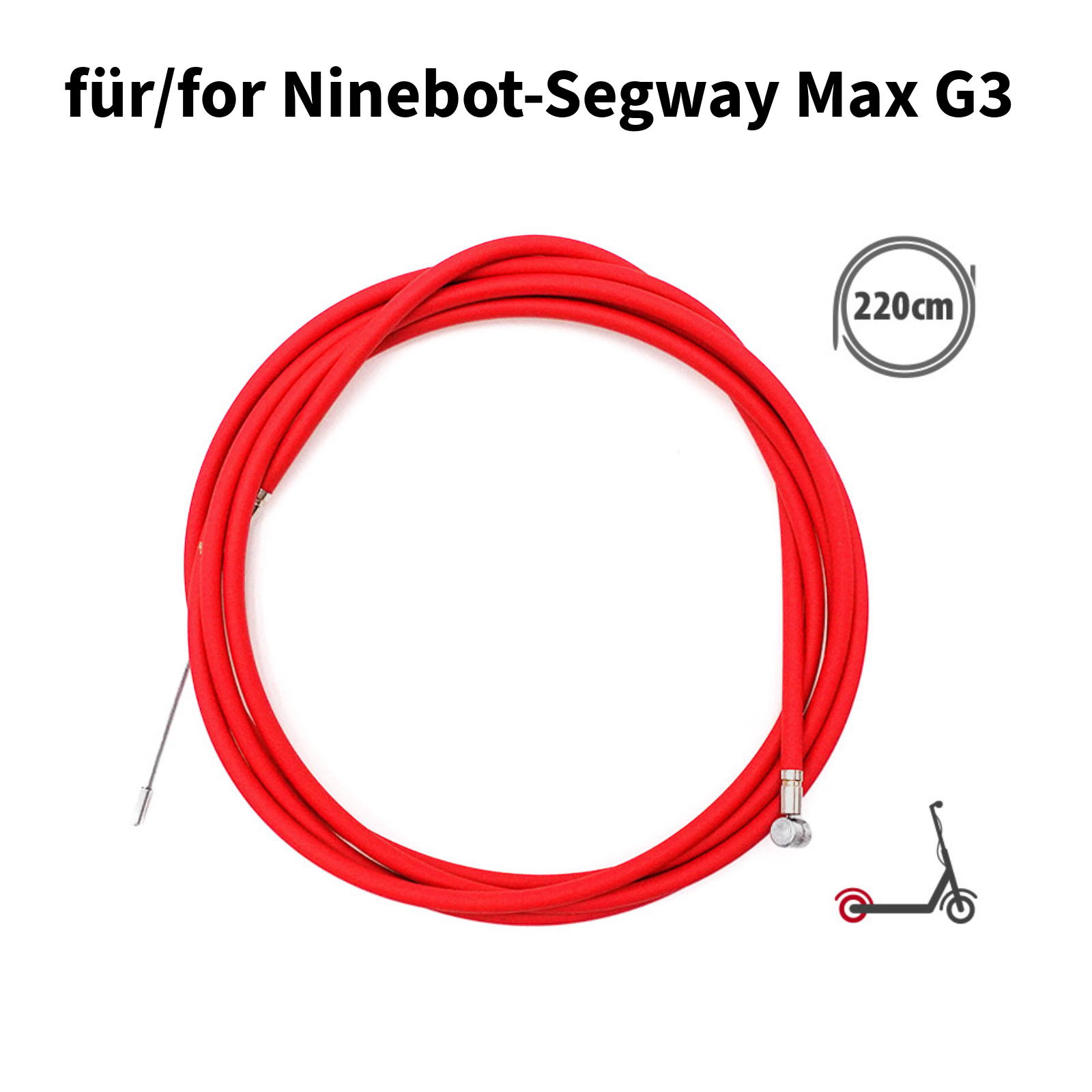 Bremszug Hinten für Ninebot Segway Max G3 Originalteil