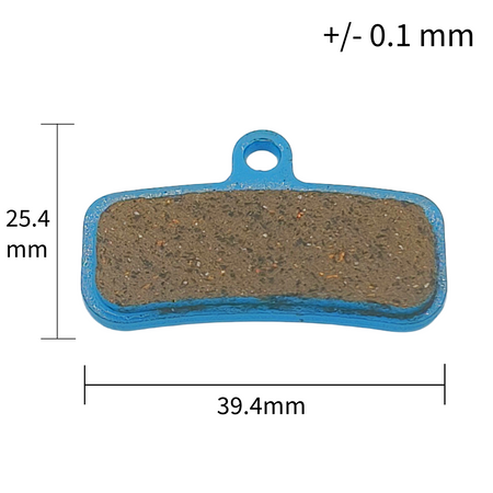 Bremsbelag Keramik 39 4x25 4 mm für Generic Aftermarket