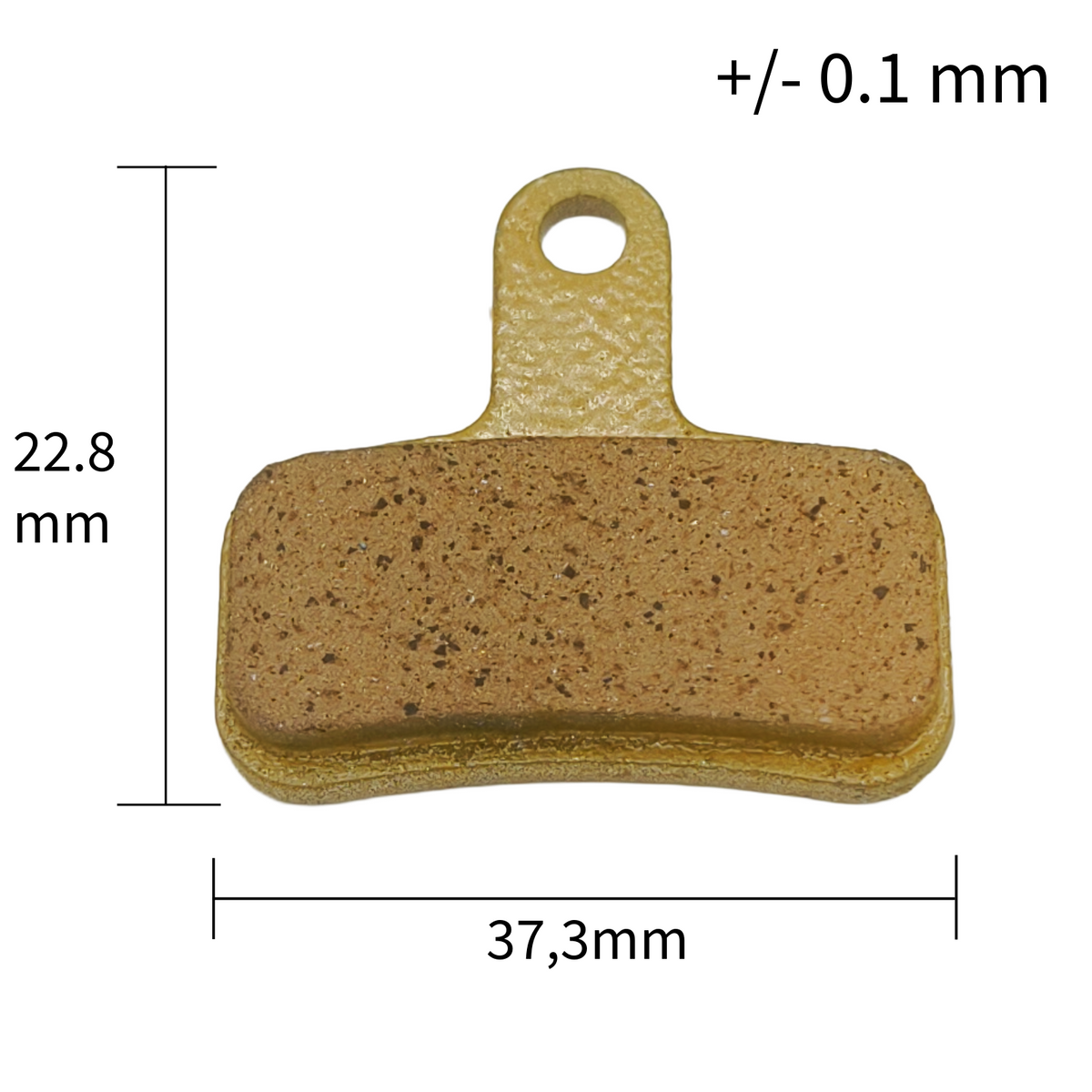 Bremsbelag Voll Metall 30 1x28 Universal für Generic Aftermarket