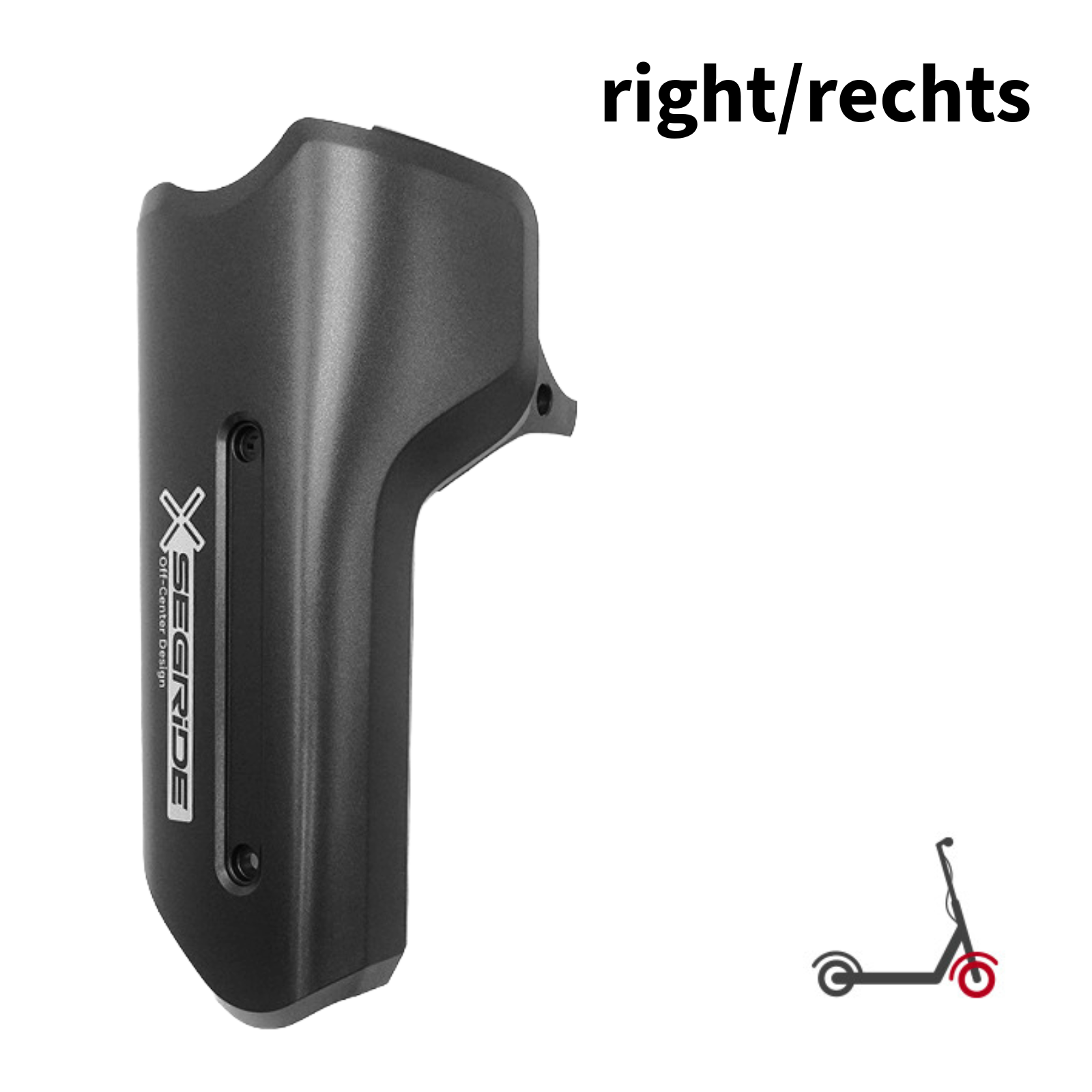 Vorderradabdeckung rechts für Ninebot Segway Max G3 Originalteil