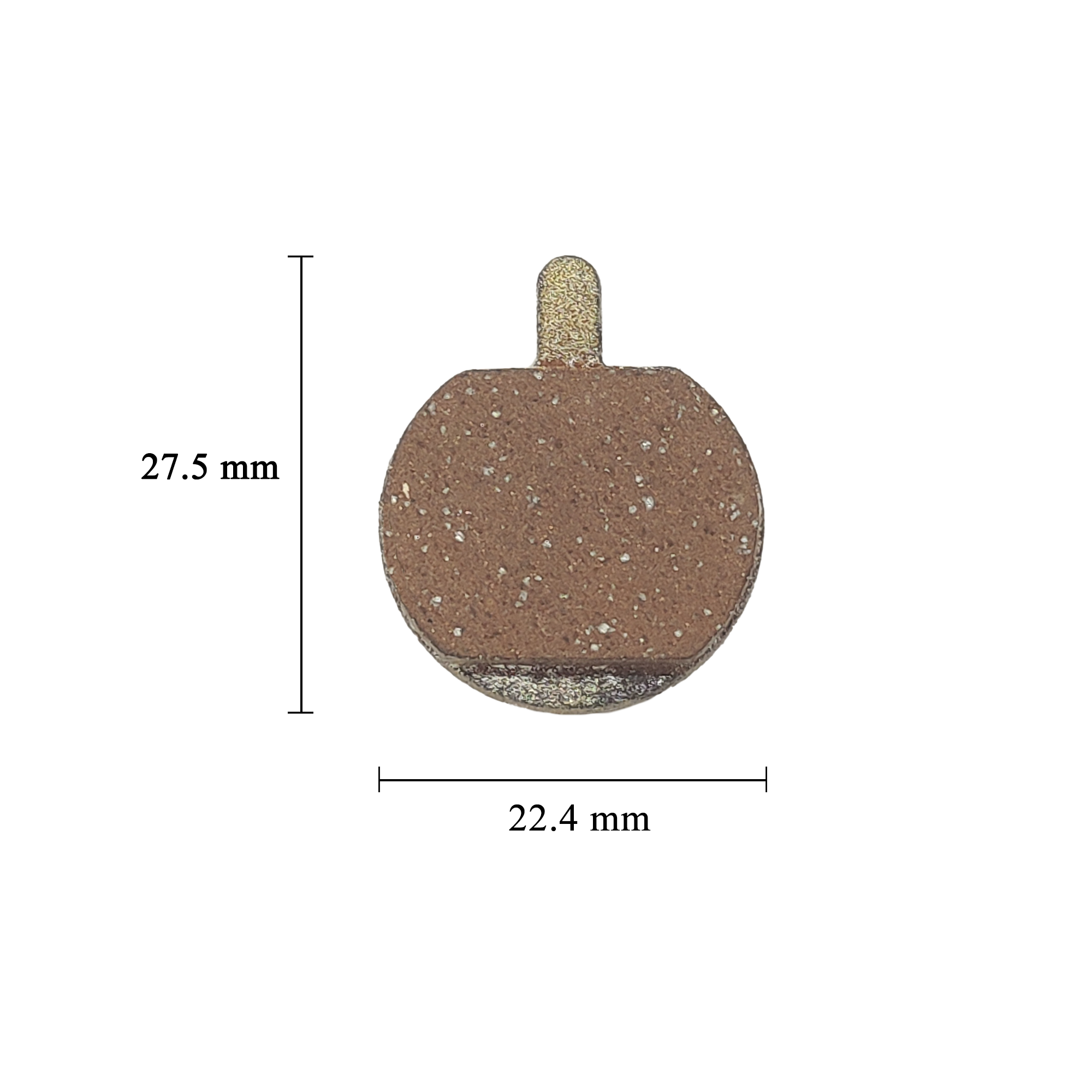 Bremsbelag Vollmetall für DocGreen ESA 5000 2er Set Aftermarket