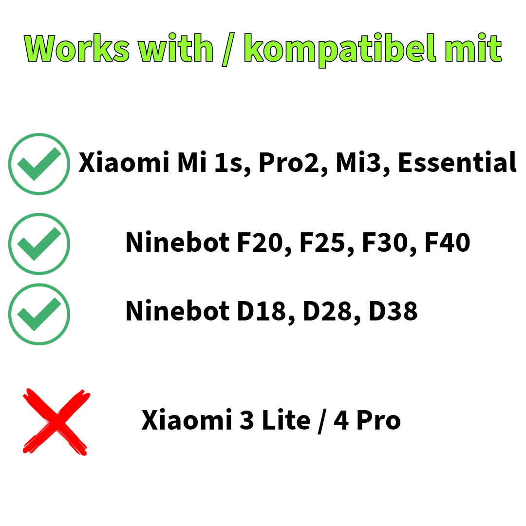 Ladegerät 42V 2A DC 8mm für Xiaomi 4 Aftermarket