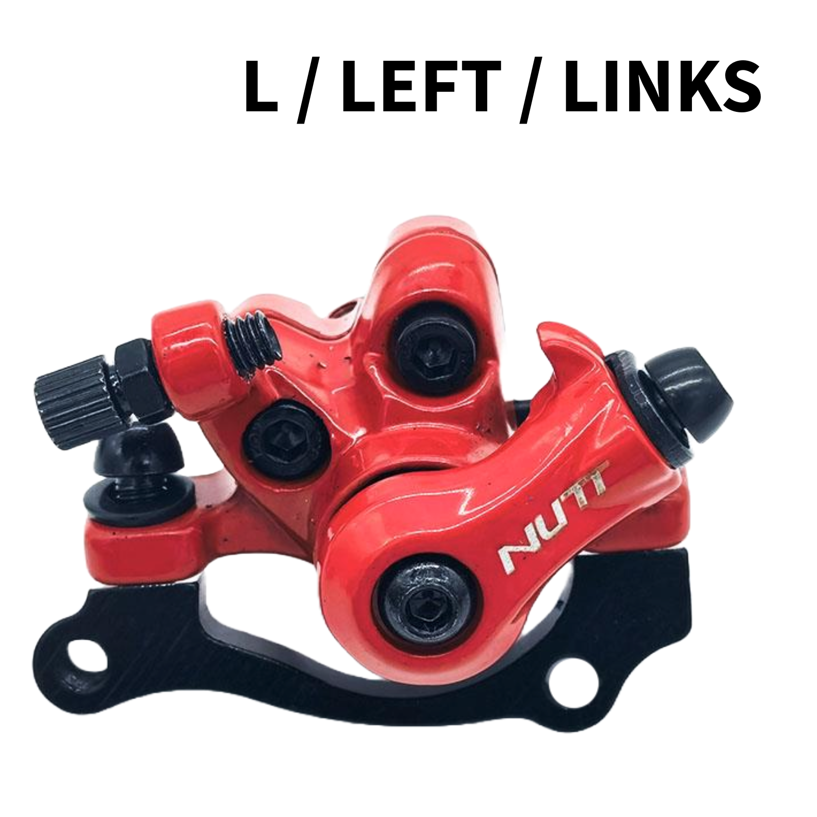 Bremssattel mechanisch links rot für E Scooter Originalteil