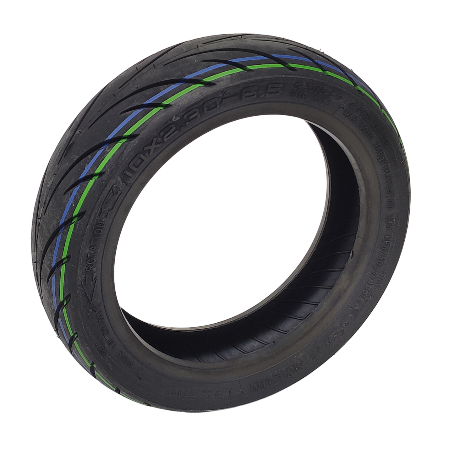 CST 10x2.3-6.5 Tubeless Reifen ohne Gelschicht mit Ventil