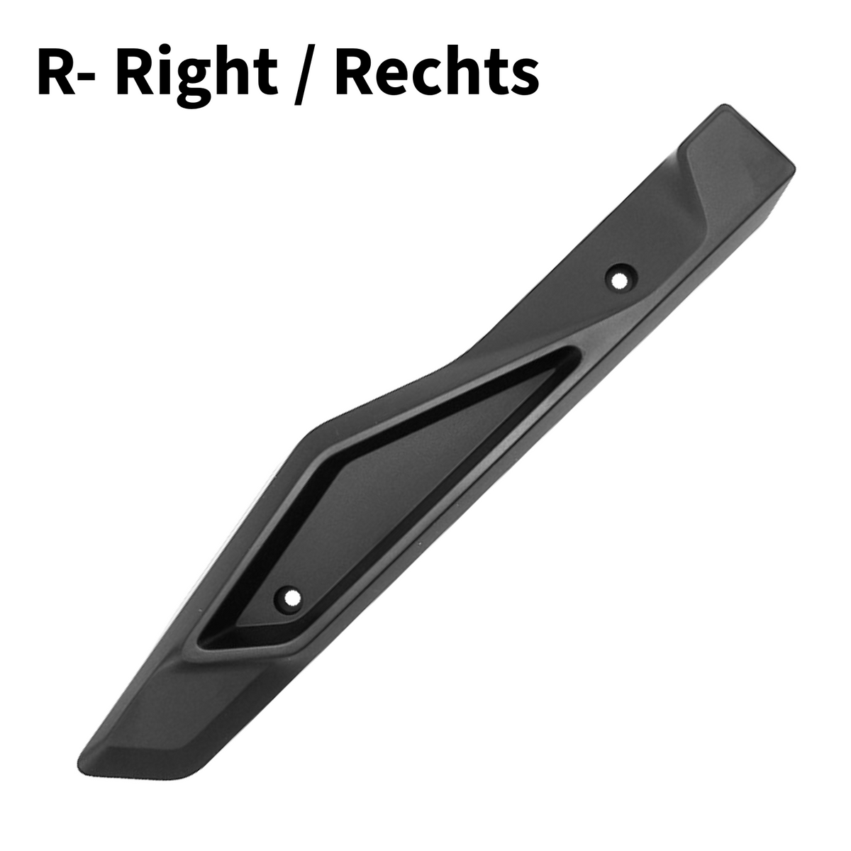 Original Hinterrad Abdeckung Kunststoffabdeckung Rechts für Ninebot Segway ZT3 Pro