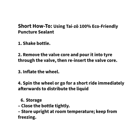 Tubeless Dichtmilch 250ml für Generic Aftermarket