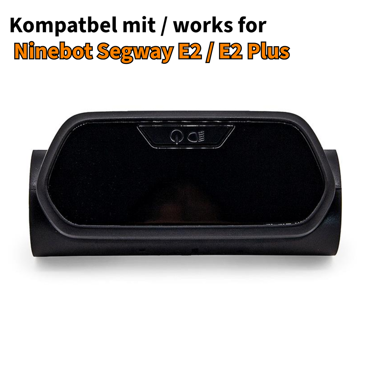Panel De Instrumentos Para Patinete Eléctrico Ninebot E2/E2 Plus - Ensamblaje De Tablero De Mandos, Fácil De Reemplazar, Material ABS Resistente, Color Negro